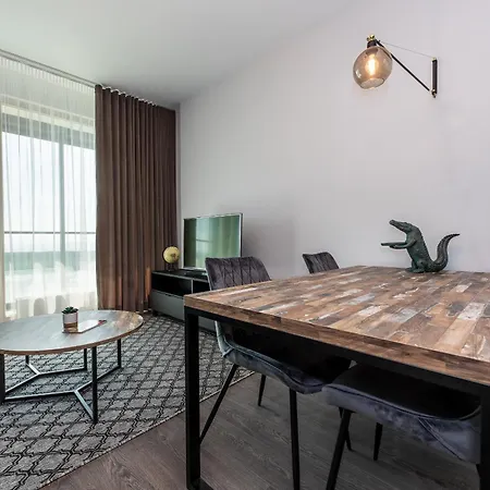 Highest Building In Baltic States!!!! Apartmán