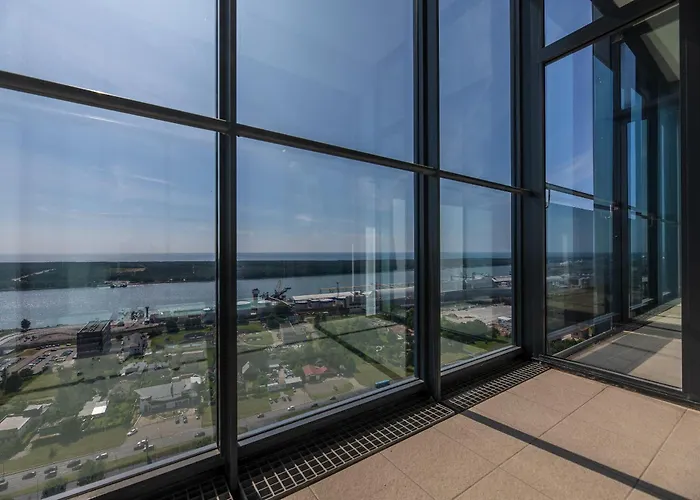 Highest Building In Baltic States!!!! Appartamento Klaipėda
